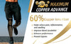 1 rodillera de compresión larga de punto color cobre - Mangas de compresión para piernas completas para hombres y mujeres - Soporte para el ejercicio